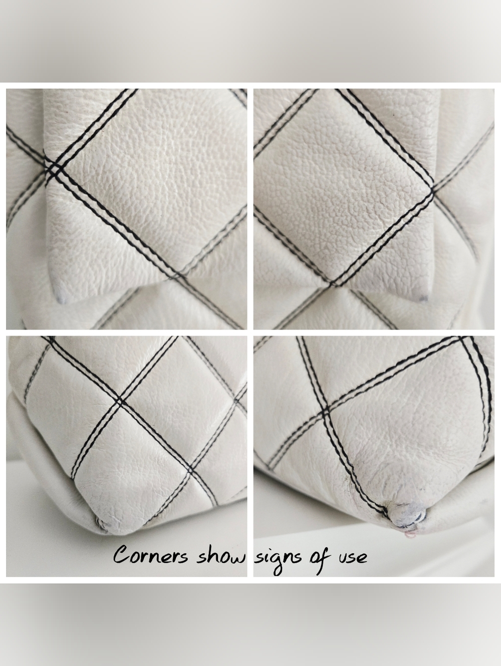 Authentic MARC‎ JACOBS Dual Chain Quilted Leather Crossbody Shoulder Bag - Picture 3 of 16